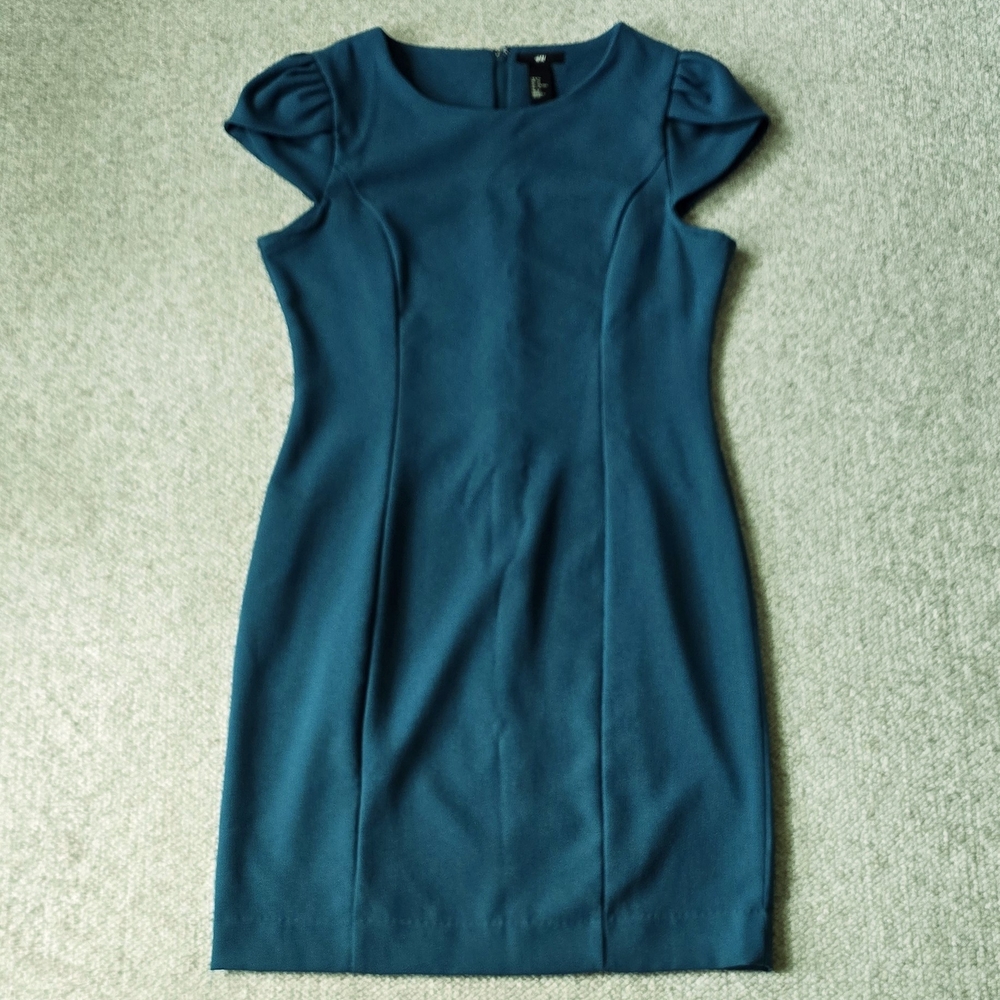 Elegant Green/Blue Dress